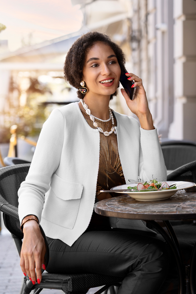 bio3 medium shot smiley woman sitting table